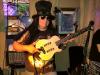 ‘Slash’ Walt Farozic w/ new traveling guitar hosted.